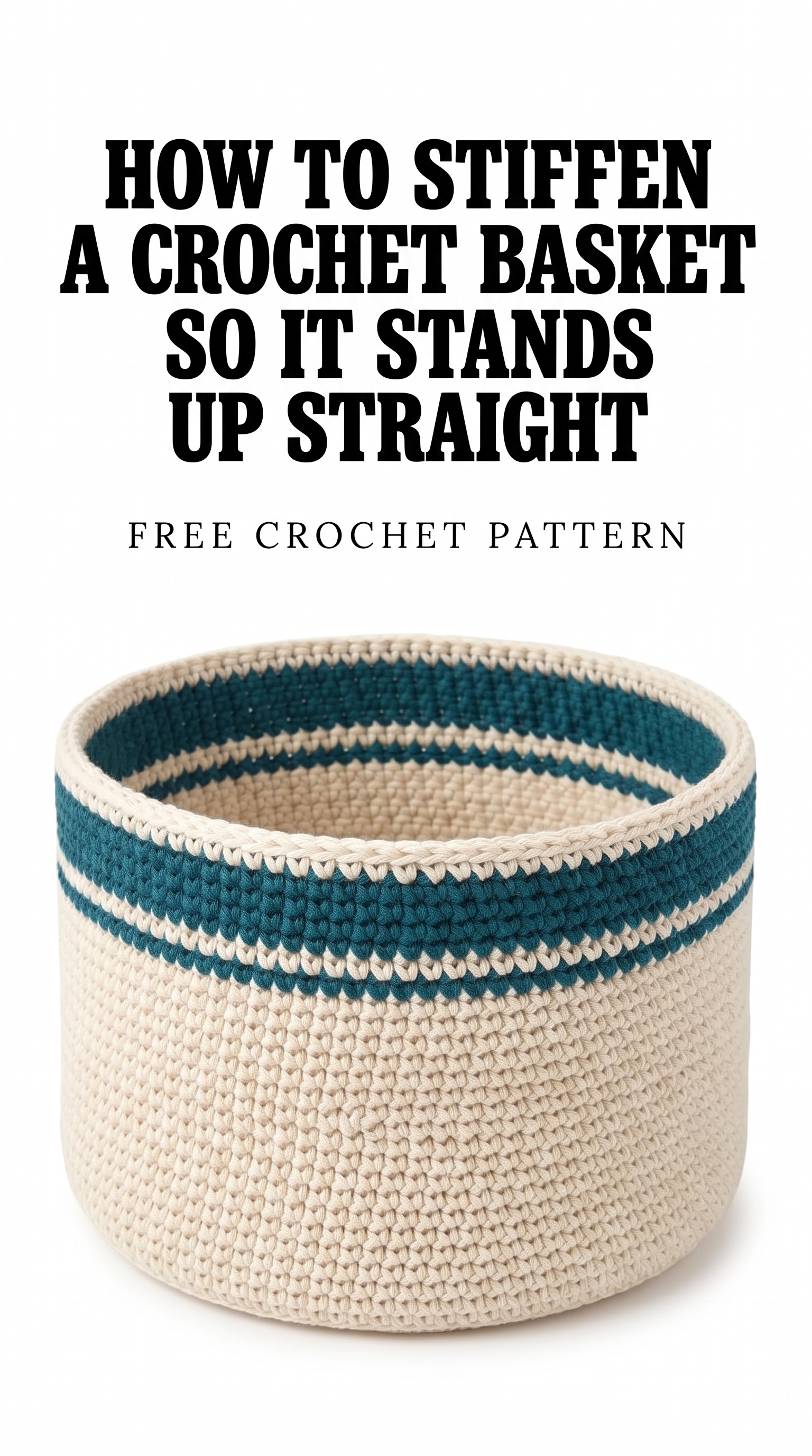 Crochet Basket Pattern (Free)