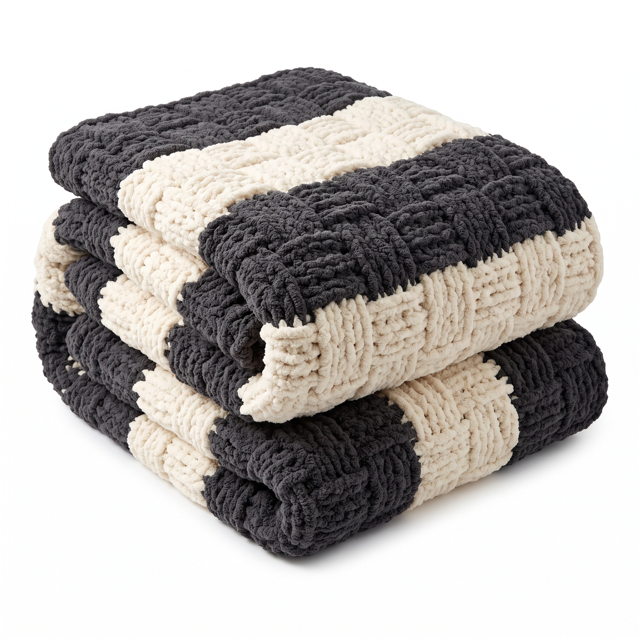 Crochet Chunky Throw Blanket Pattern (Free)