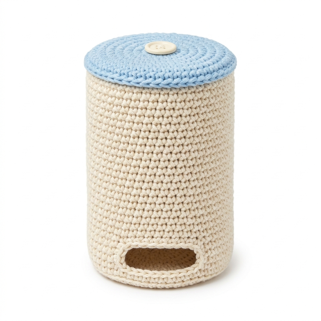 Crochet Cotton Pad Dispenser Pattern (Free)