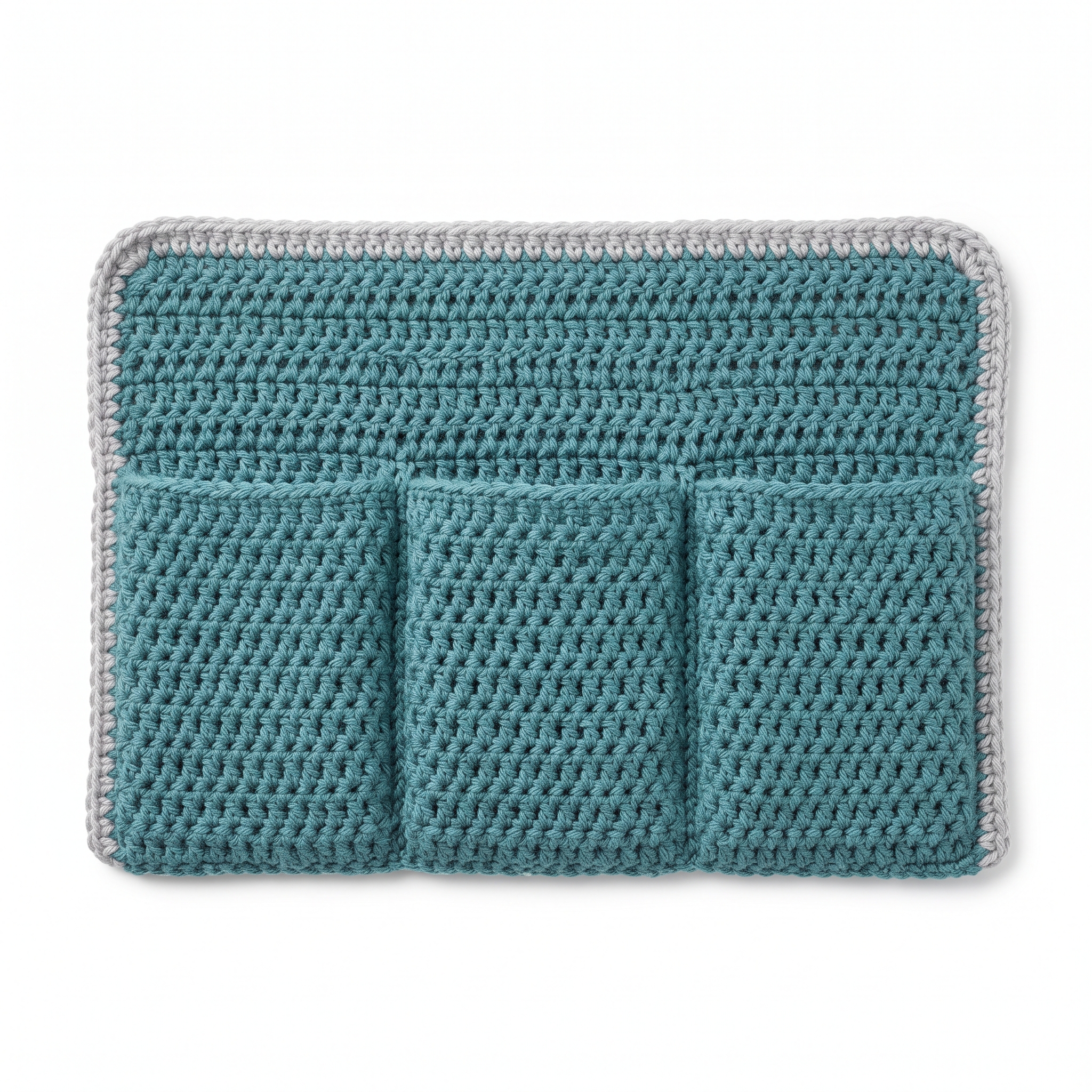 Crochet Couch Arm Remote Caddy Pattern (Free)