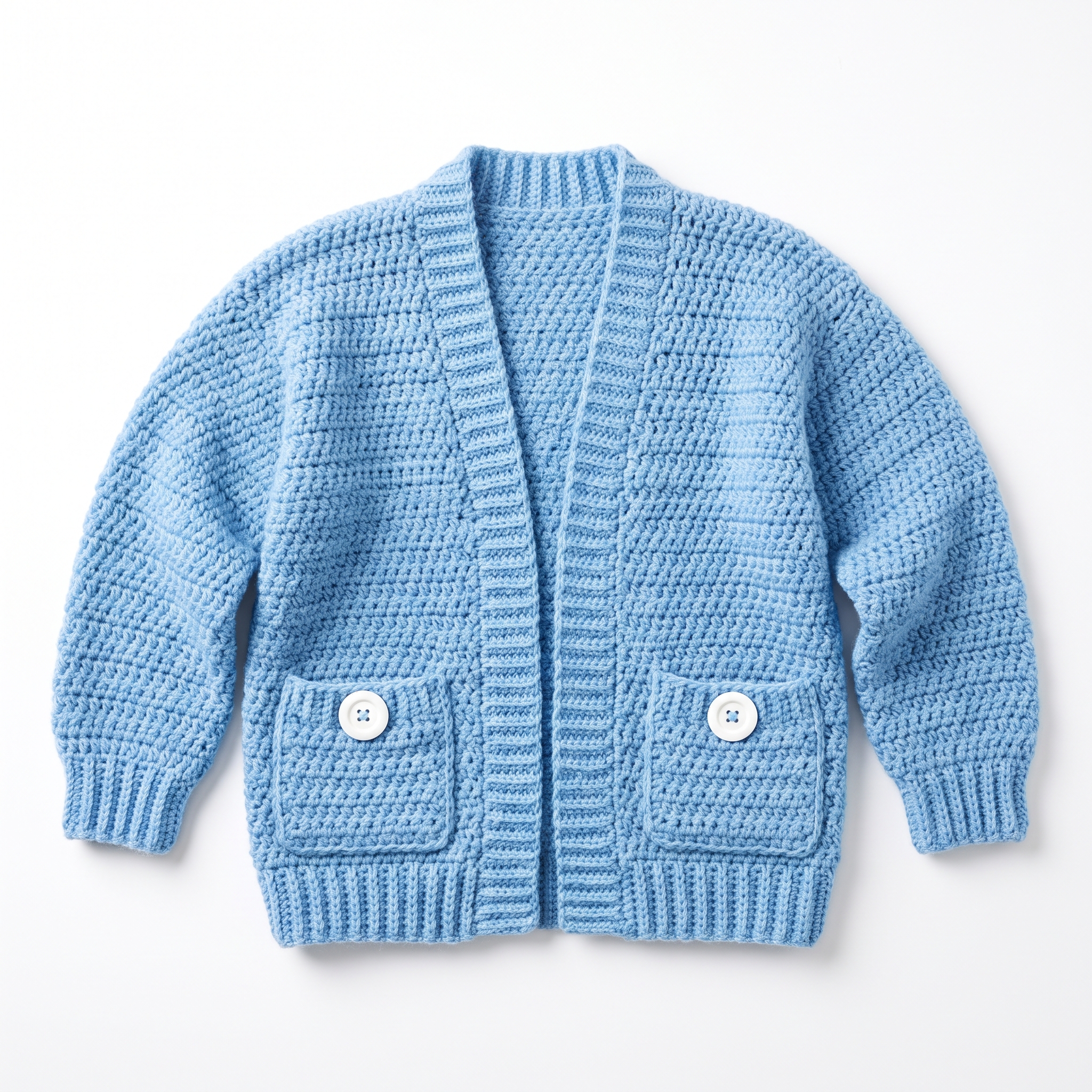 Crochet Kids Cardigan Pattern (Free)