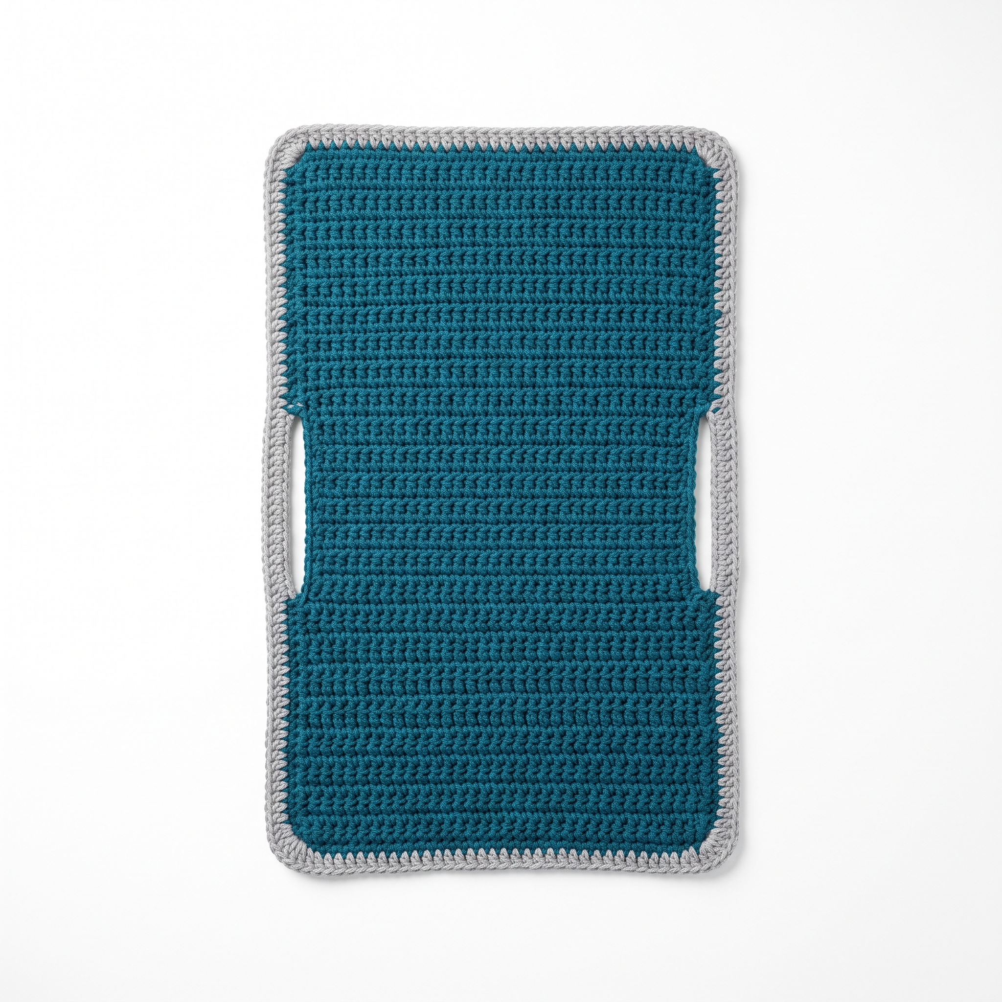 Crochet Sofa Arm Sling for a Rolled Throw Pattern (Free)
