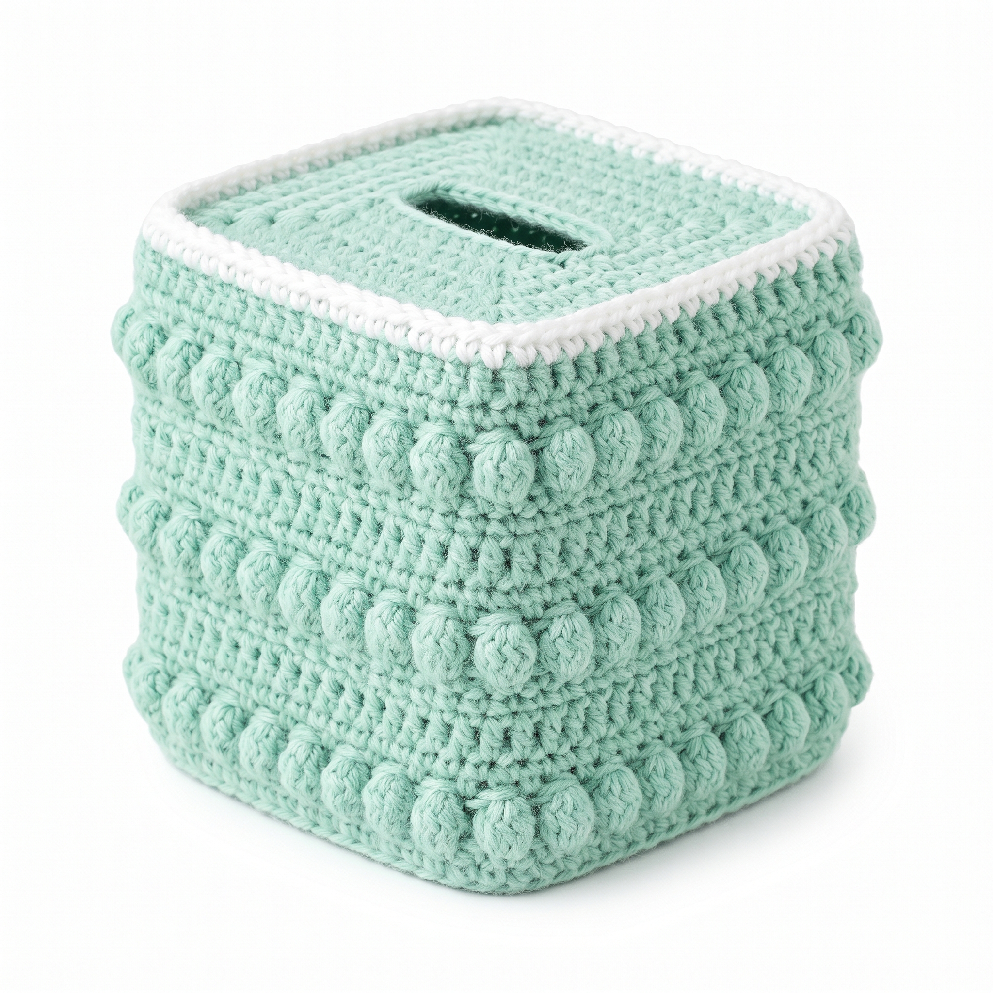 Crochet Tissue Box Cover Pattern (Free)