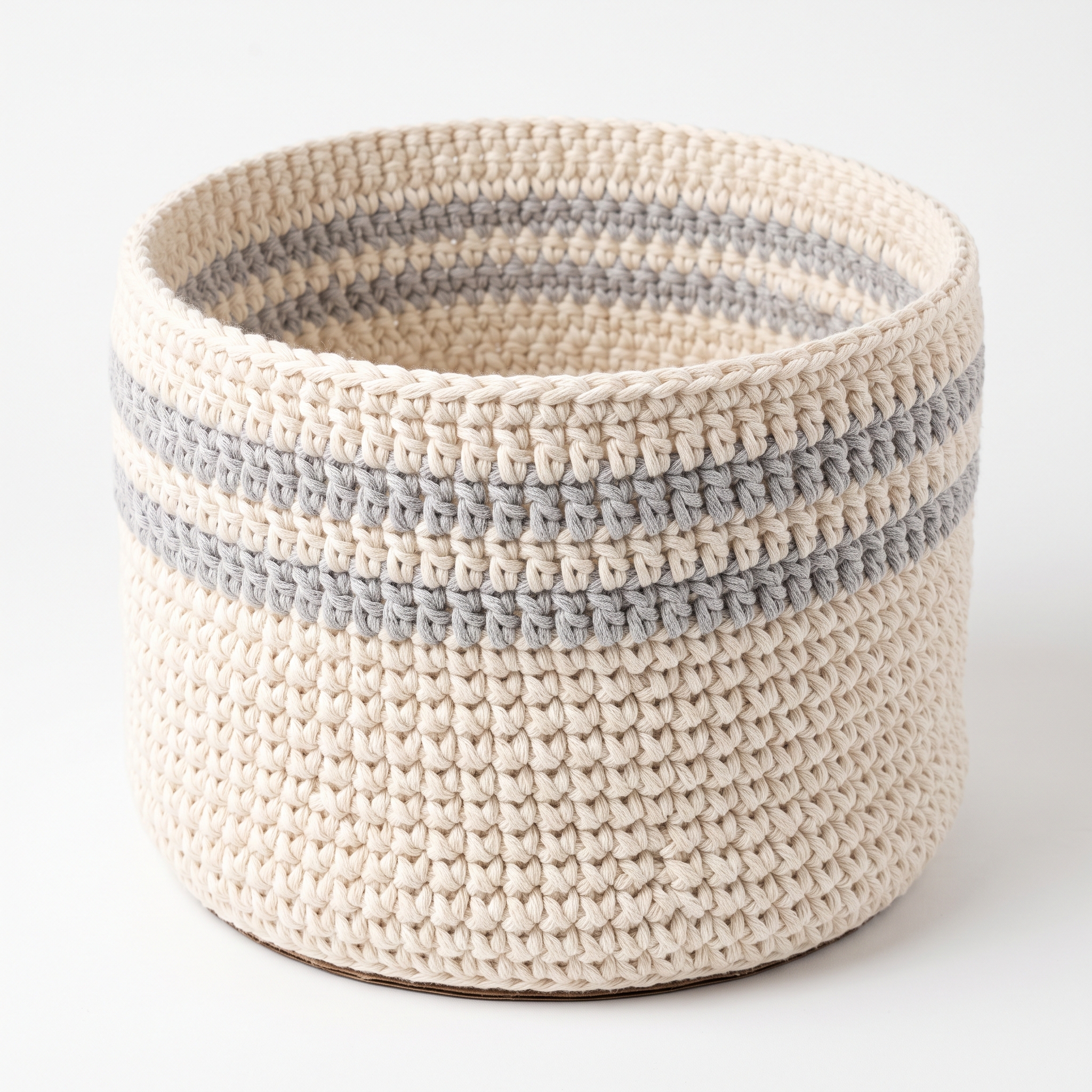 Crochet Toilet Paper Storage Basket Pattern (Free)
